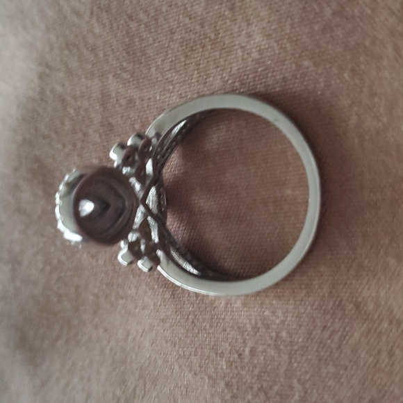 STERLING SILVER CROWN RING - Picture 3 of 3